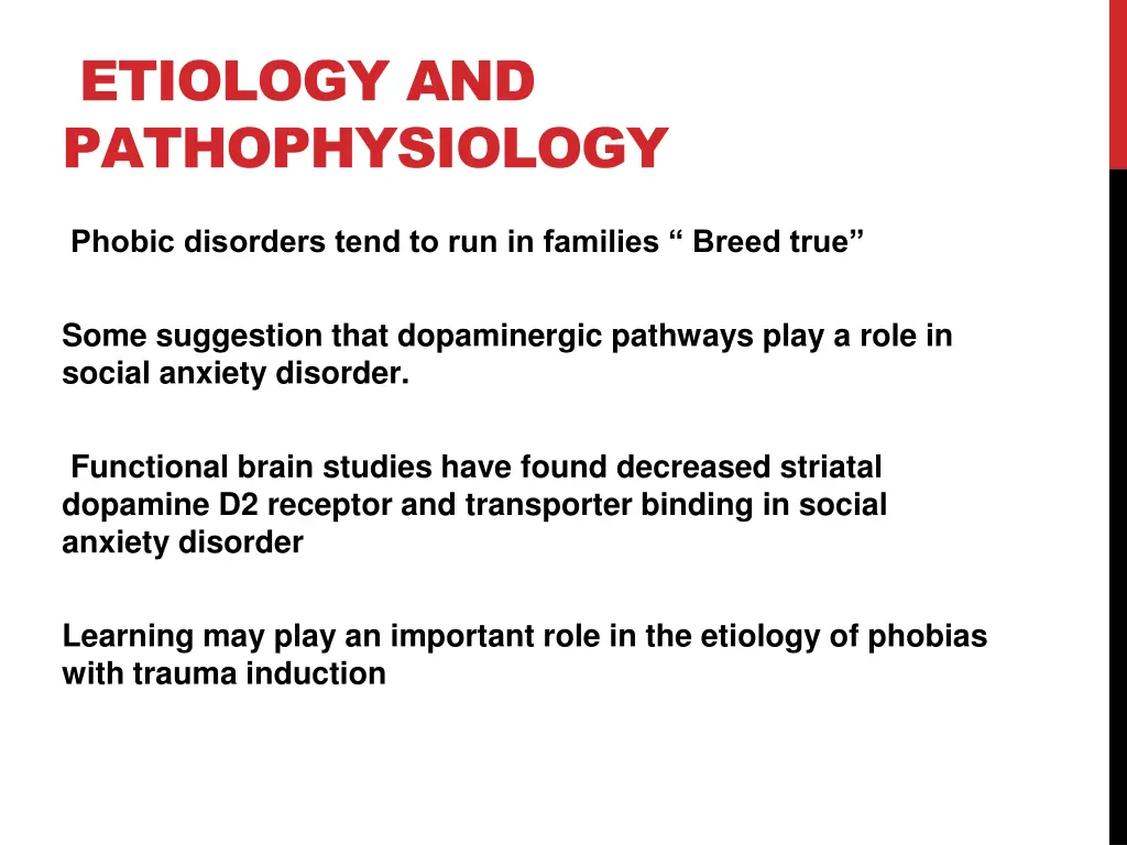 etiology and pathophysiology