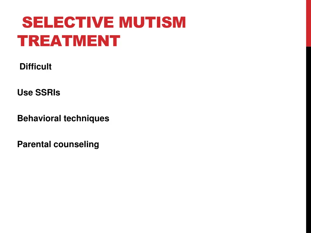 selective mutism treatment