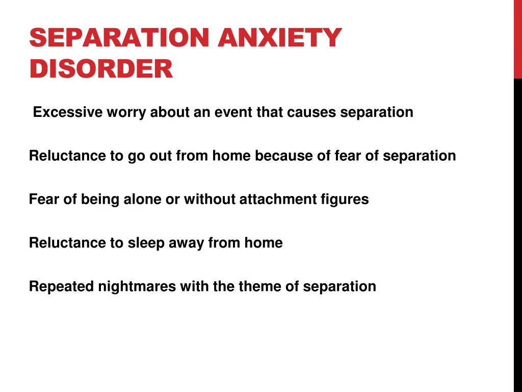 separation anxiety disorder 1