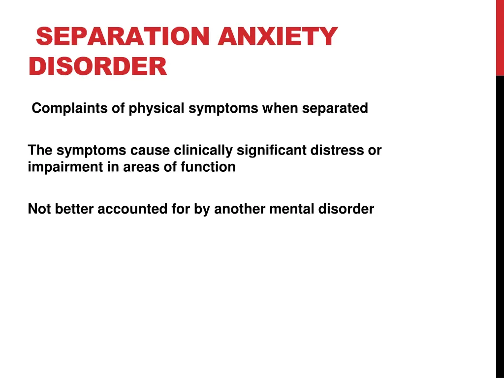 separation anxiety disorder 2