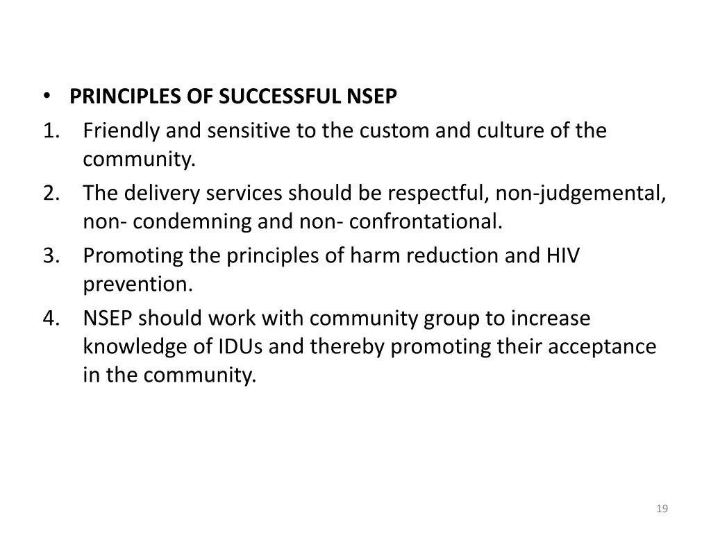 principles of successful nsep 1 friendly