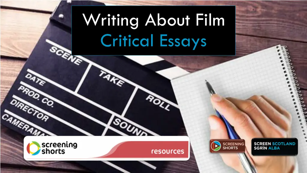 writing about film critical essays