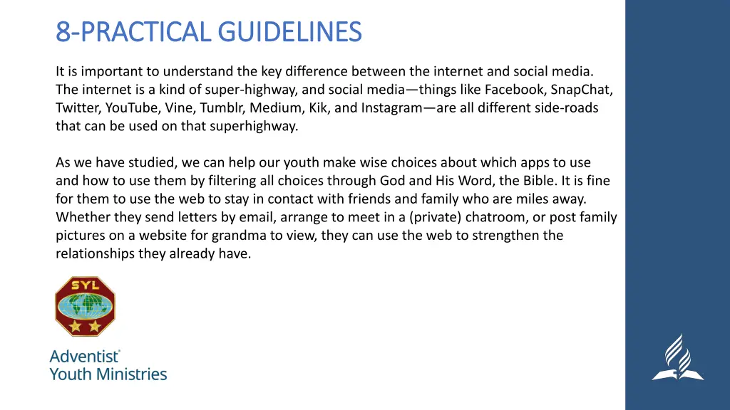 8 8 practical guidelines practical guidelines