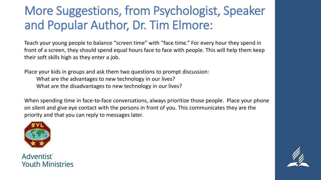 more suggestions from psychologist speaker more