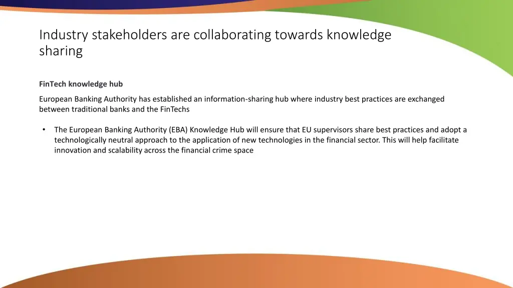 industry stakeholders are collaborating towards 1