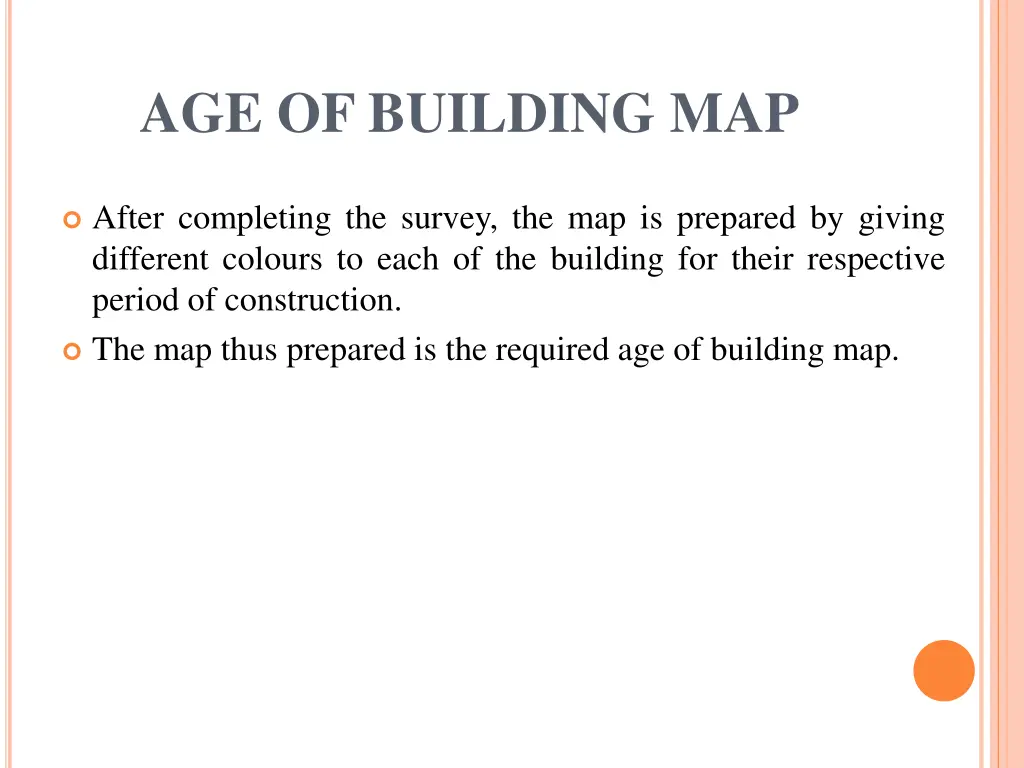 age of building map