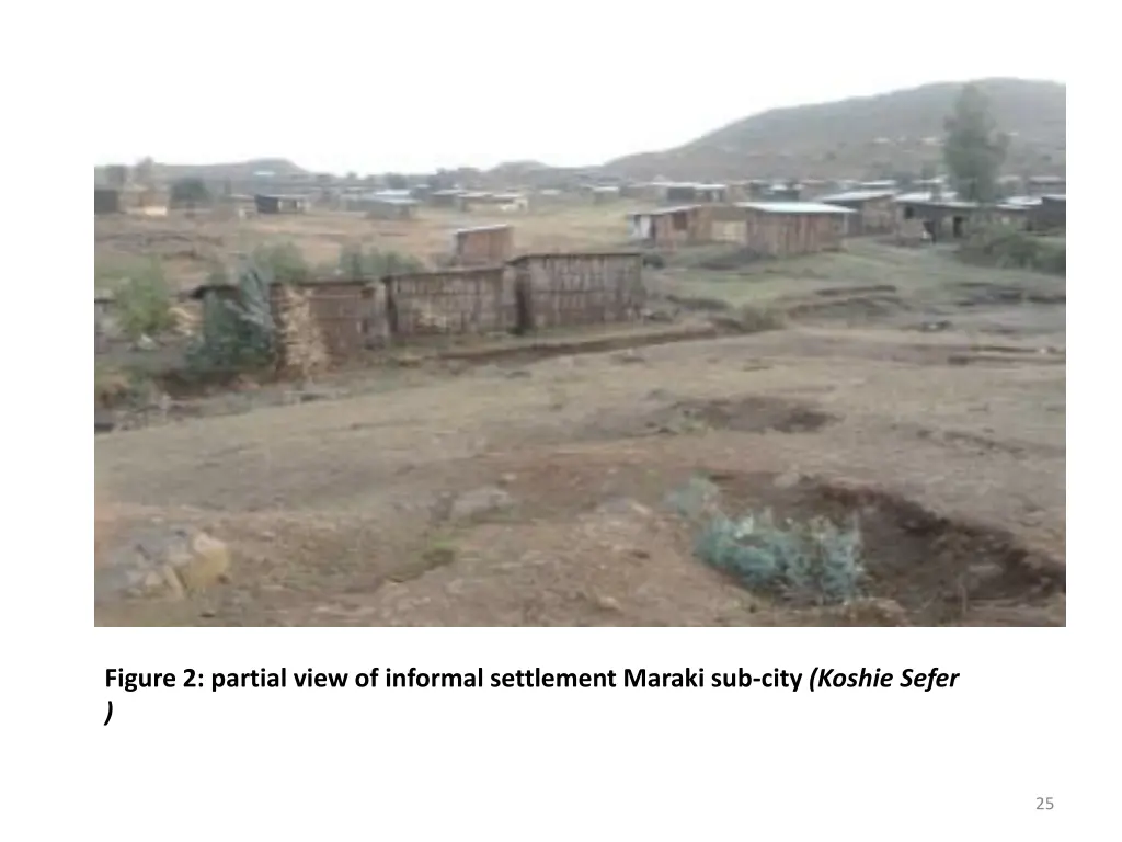 figure 2 partial view of informal settlement