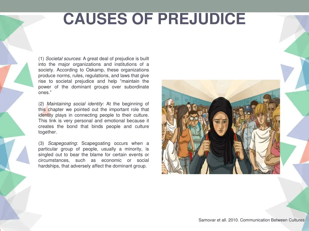 causes of prejudice