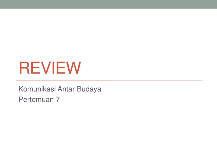 review