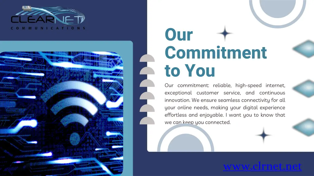 our commitment to you our commitment reliable