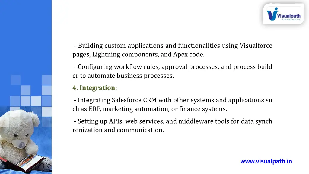 building custom applications and functionalities