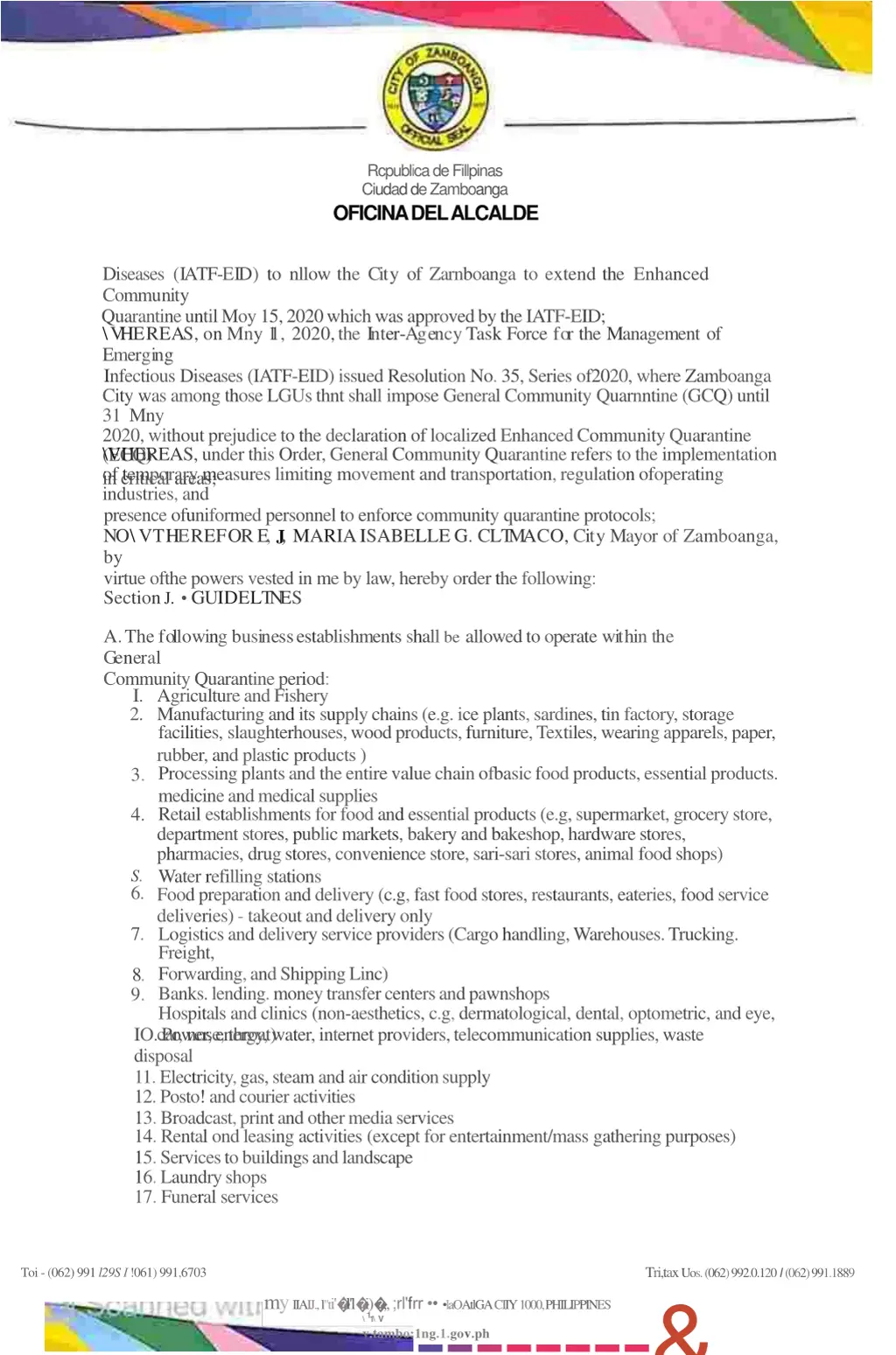 rcpublica de fillpinas ciudad de zamboanga