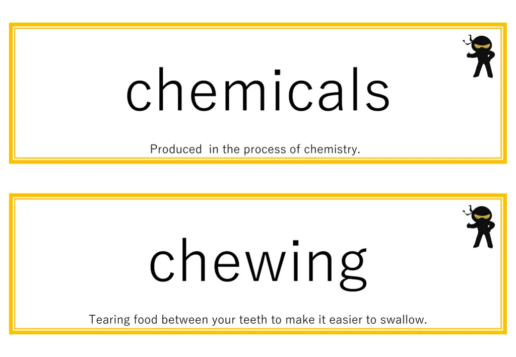 chemicals