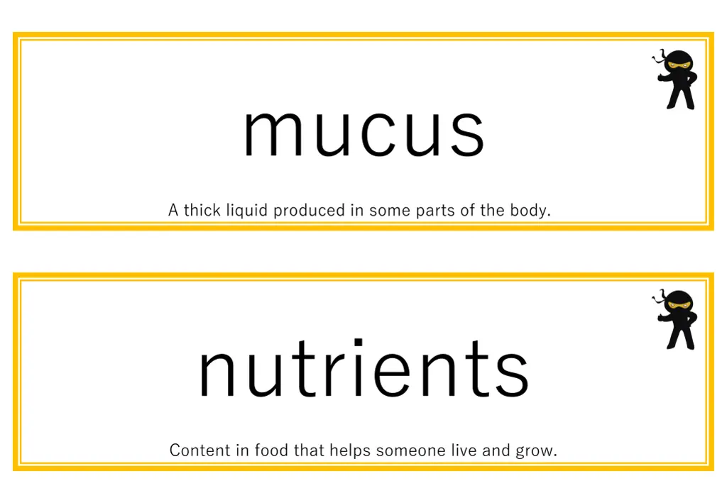 mucus