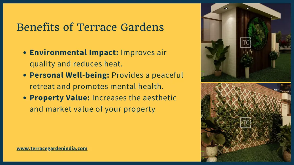 benefits of terrace gardens