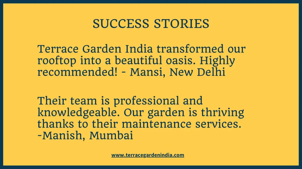 success stories