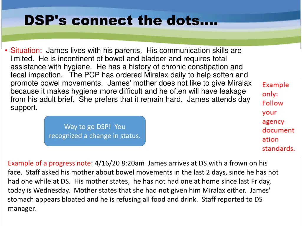 dsp s connect the dots