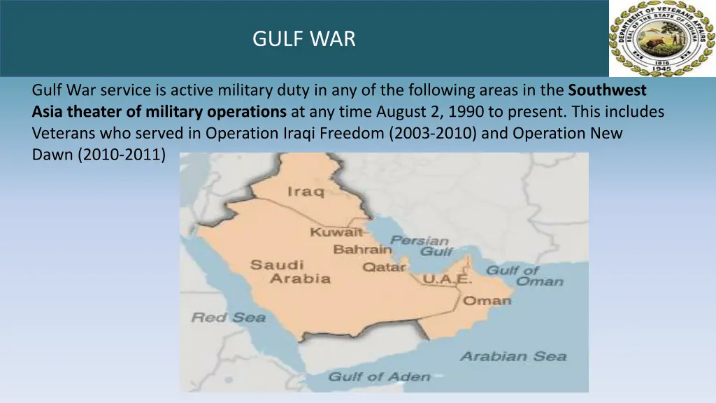 gulf war