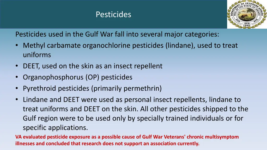 pesticides