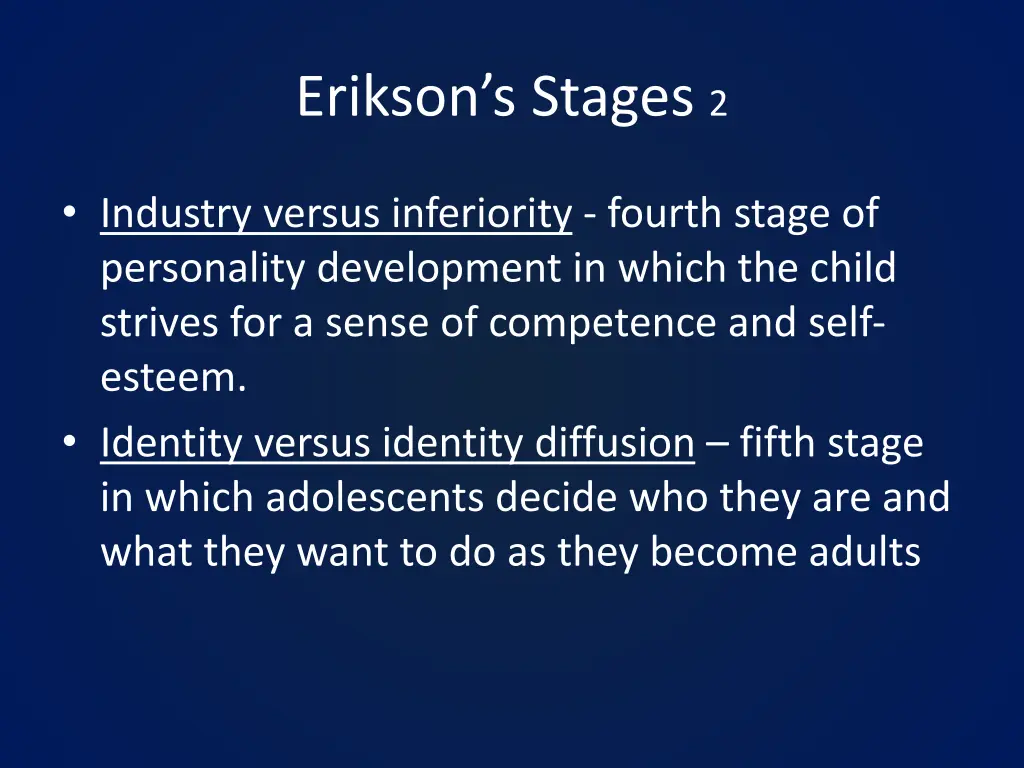 erikson s stages 2