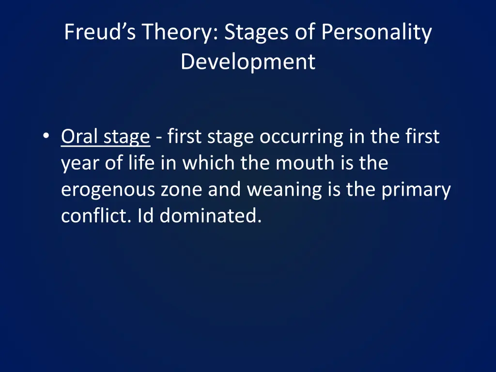 freud s theory stages of personality development 1