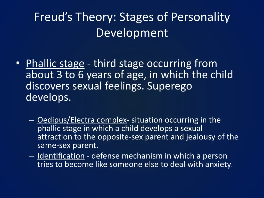 freud s theory stages of personality development 3