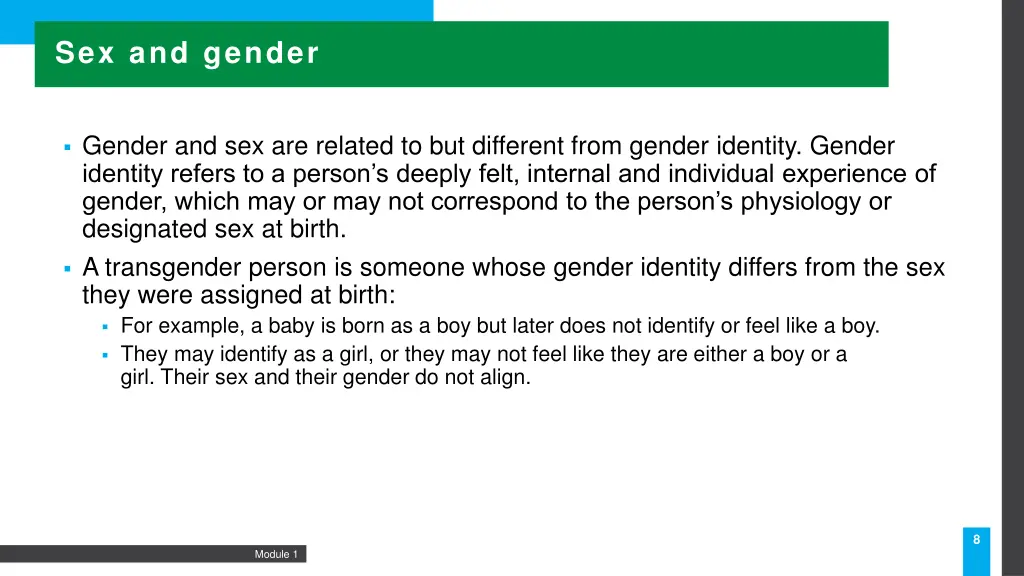 sex and gender 1