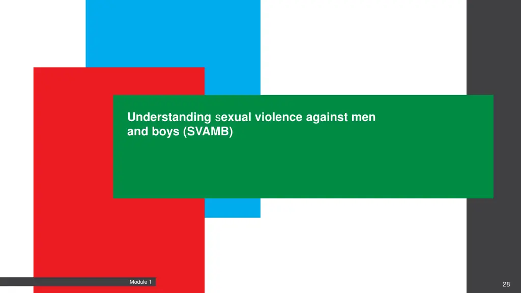 understanding s exual violence against