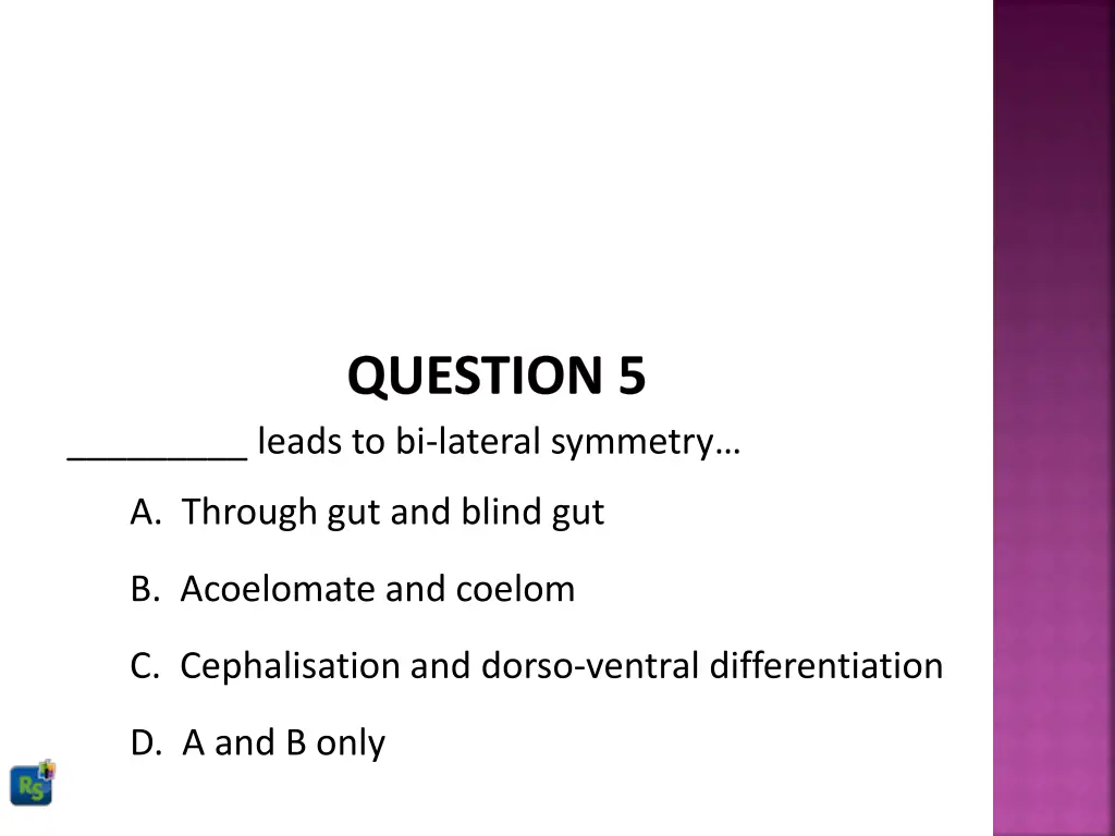 question 5