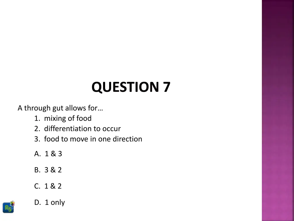 question 7