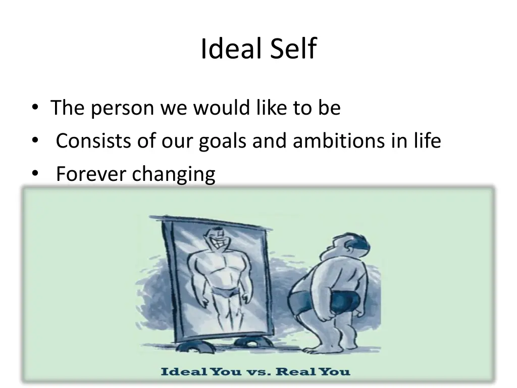 ideal self