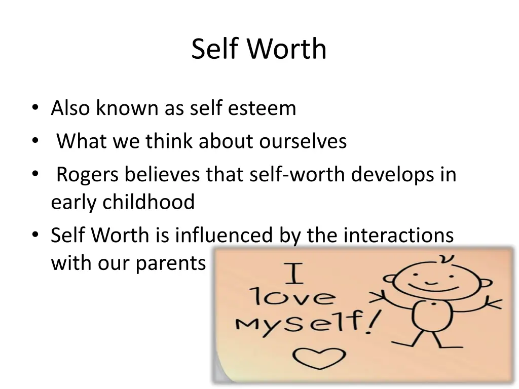 self worth