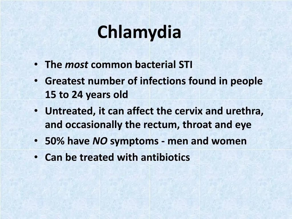 chlamydia