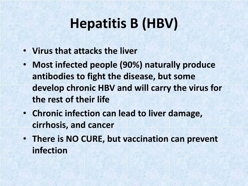 hepatitis b hbv