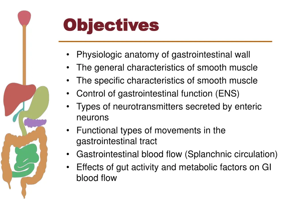 objectives objectives