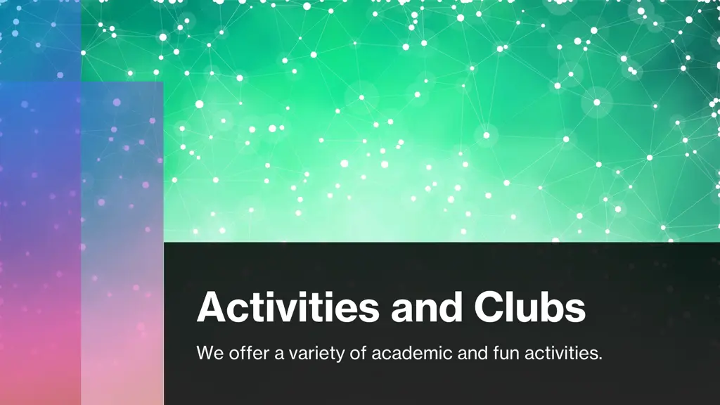 activities and clubs