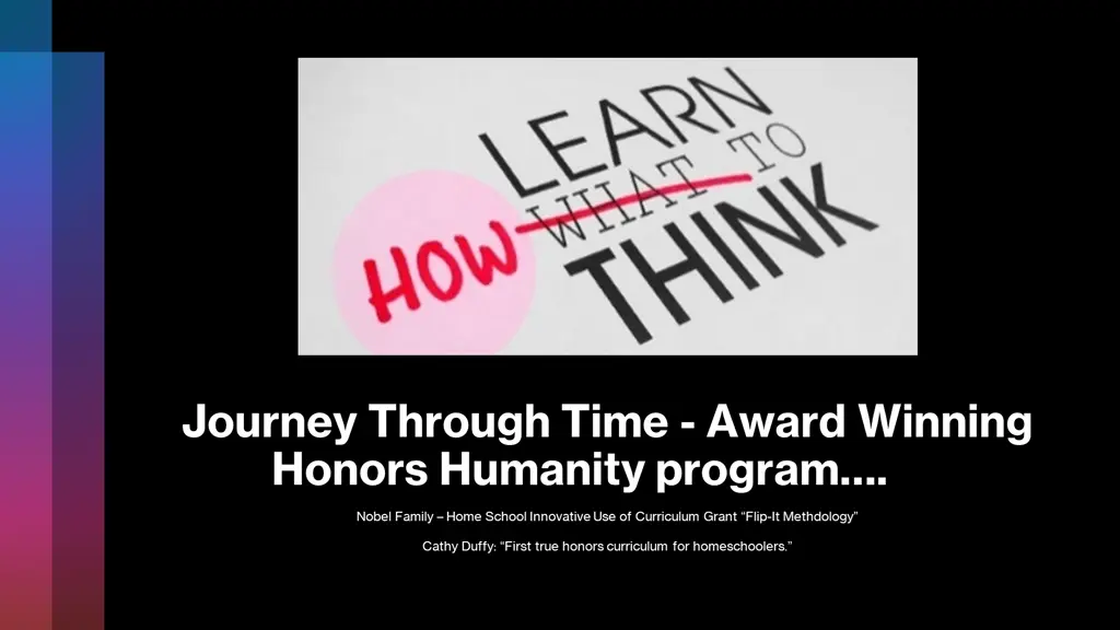 journey through time award winning honors
