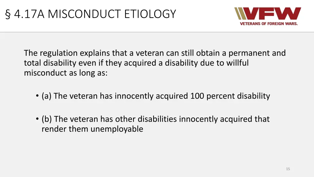 4 17a misconduct etiology