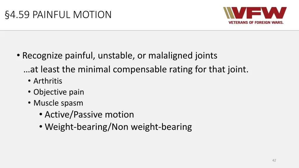 4 59 painful motion