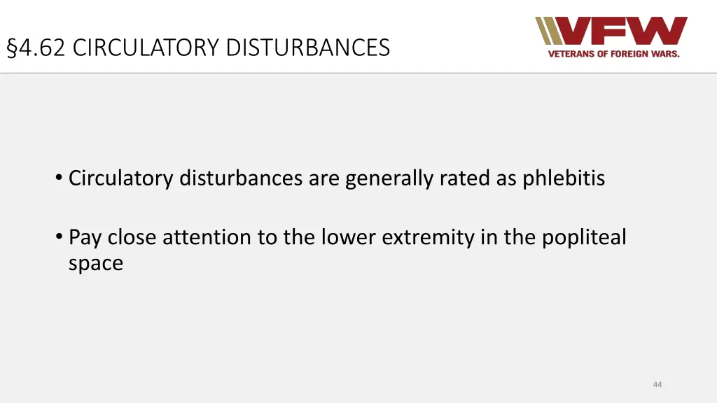 4 62 circulatory disturbances