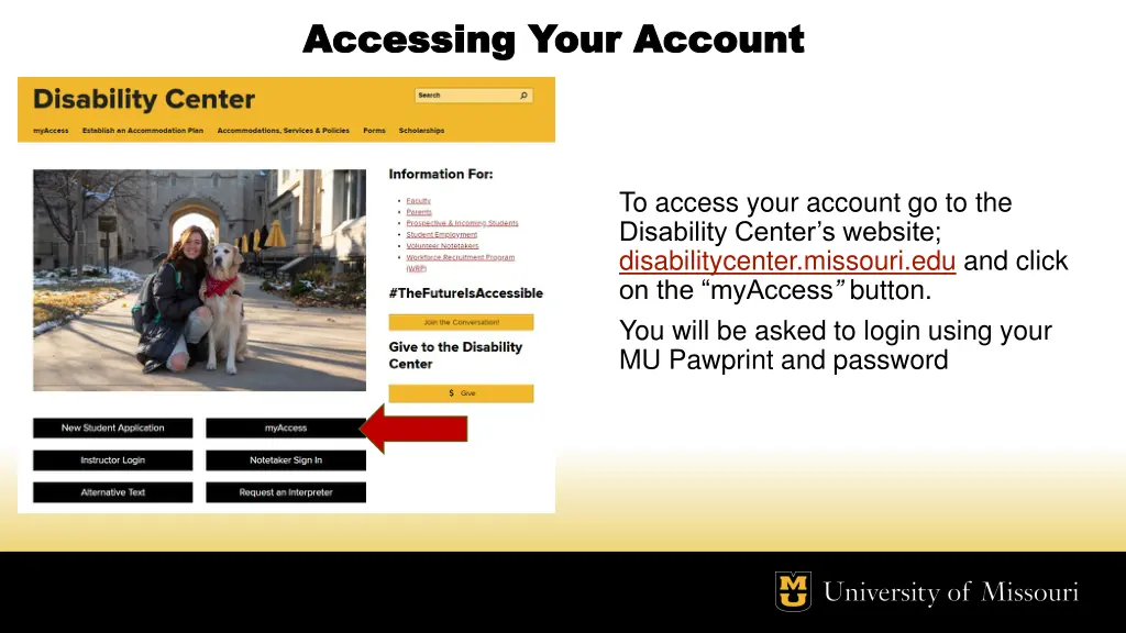 accessing your account accessing your account