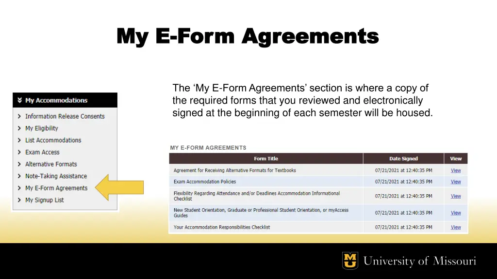 my e my e form agreements form agreements