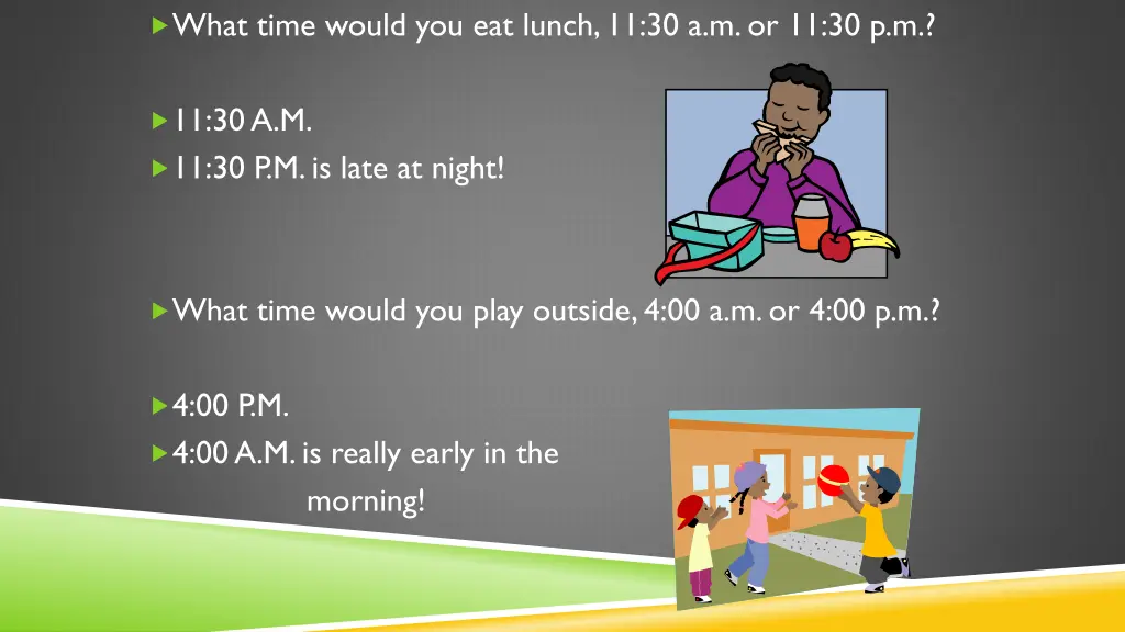 what time would you eat lunch