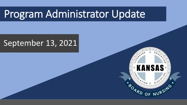 program administrator update program