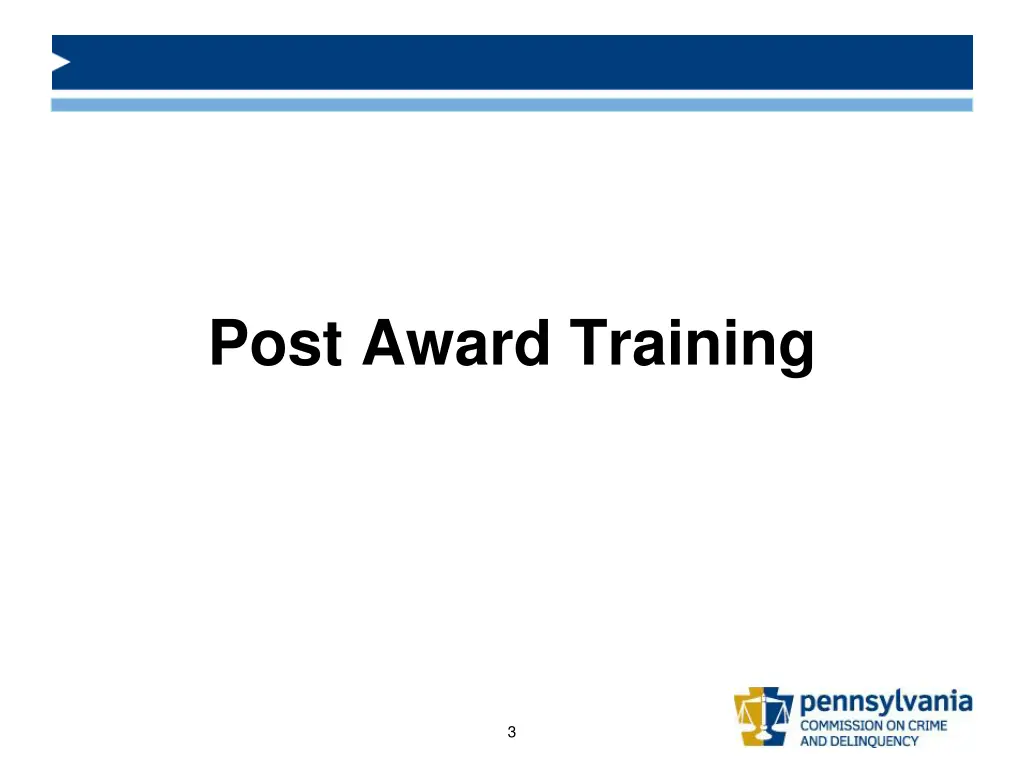 post award training 1