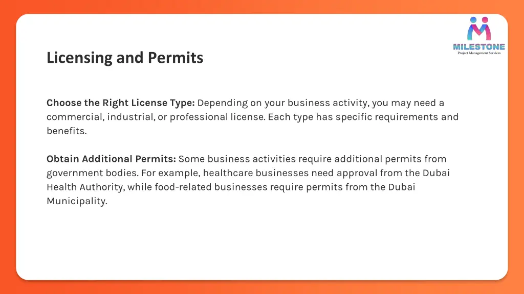 licensing and permits