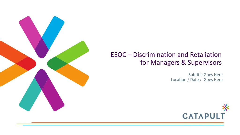 eeoc discrimination and retaliation for managers