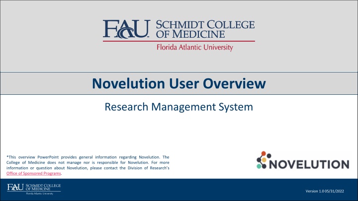 novelution user overview