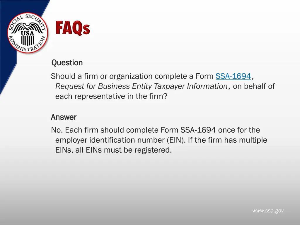 question question should a firm or organization