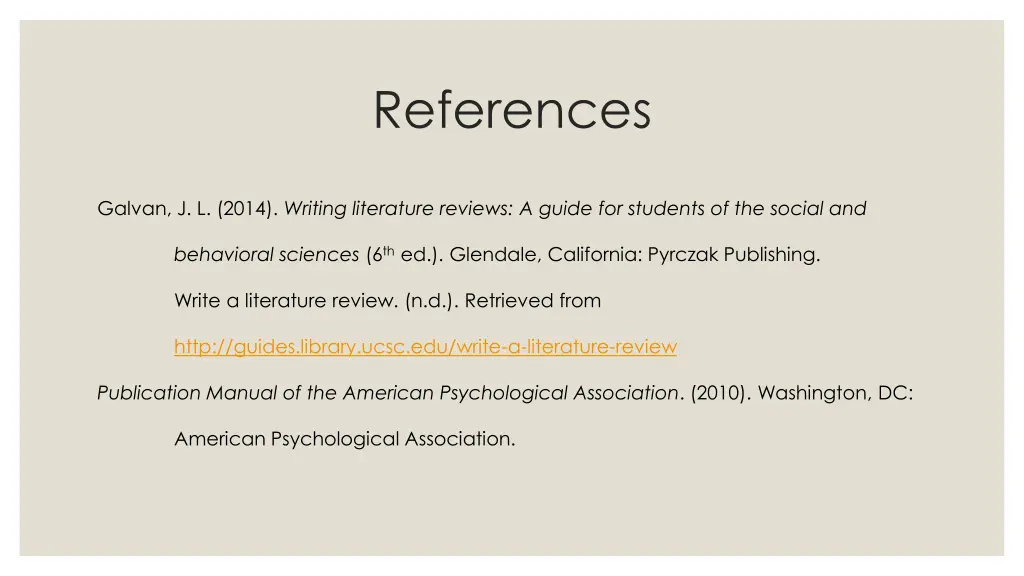 references